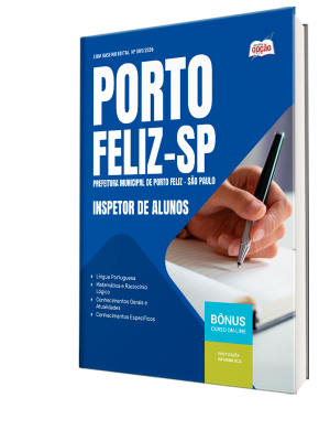 Apostila Prefeitura de Porto Feliz - SP 2026 - Inspetor de Alunos