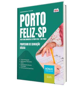 Apostila Prefeitura de Porto Feliz - SP 2026 - Professor de Educação Básica I