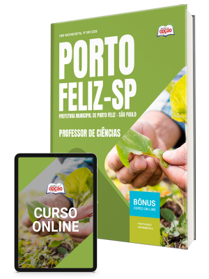 Apostila Prefeitura de Porto Feliz - SP 2026 - Professor de Ciências