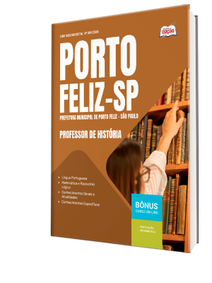 Apostila Prefeitura de Porto Feliz - SP 2026 - Professor de História