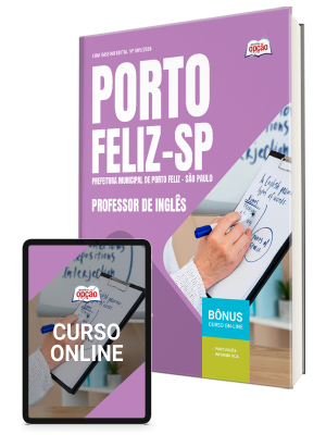 Apostila Prefeitura de Porto Feliz - SP 2026 - Professor de Inglês