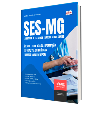 Combo SES-MG 2026 - Especialista em Políticas e Gestão da Saúde (EPGS) - Área de Tecnologia da Informação