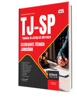 Apostila TJ-SP 2026 - Escrevente Técnico Judiciário