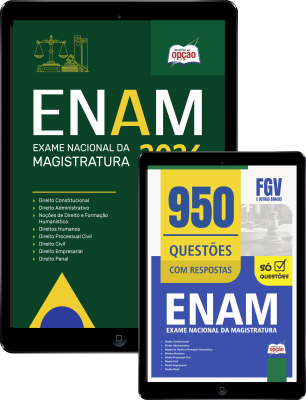 Combo ENAM - Exame Nacional da Magistratura 2026