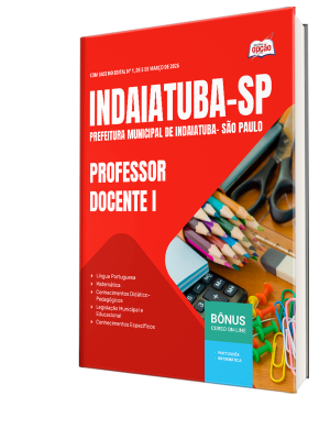 Apostila Prefeitura de Indaiatuba - SP 2026 - Professor Docente I