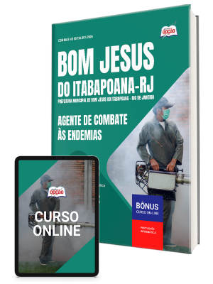 Apostila Prefeitura de Bom Jesus do Itabapoana-RJ 2026 - Agente de Combate às Endemias