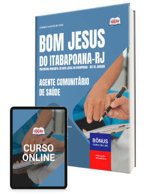 Apostila Prefeitura de Bom Jesus do Itabapoana-RJ 2026 - Agente Comunitário de Saúde