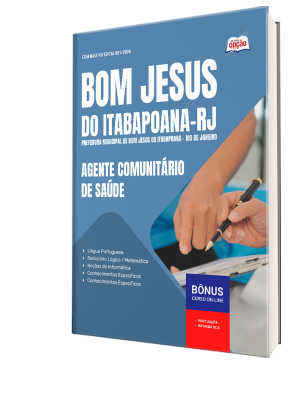 Apostila Prefeitura de Bom Jesus do Itabapoana-RJ 2026 - Agente Comunitário de Saúde