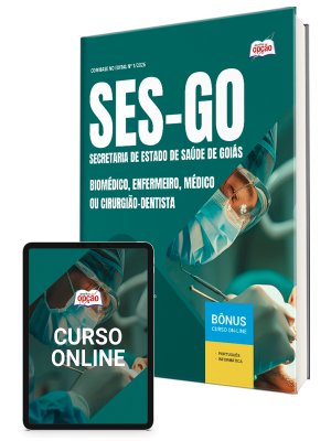Apostila SES-GO 2026 - Categoria I: Biomédico, Enfermeiro, Médico ou Cirurgião-Dentista