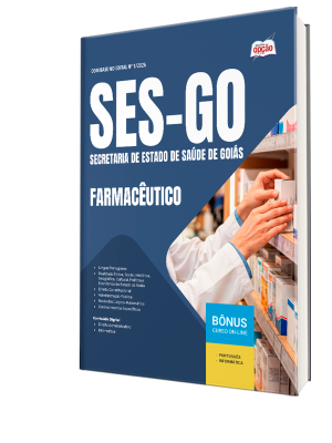 Apostila SES-GO 2026 - Categoria II: Farmacêutico