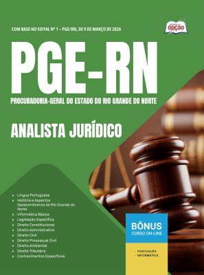 Apostila PGE-RN em PDF 2026 - Analista Jurídico