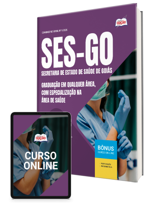 Apostila SES-GO 2026 - Categoria III: Graduação em qualquer área, com especialização na área de Saúde