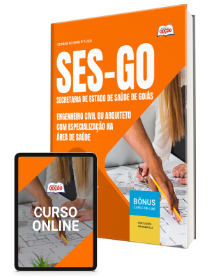 Apostila SES-GO 2026 - Categoria V: Engenheiro Civil ou Arquiteto com especialização na área de Saúde