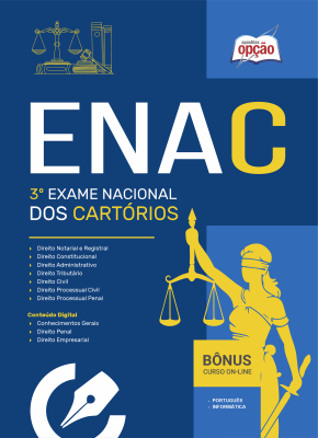Apostila ENAC - Exame Nacional dos Cartórios 2026 em PDF