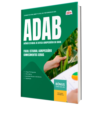 Apostila ADAB 2026 - Fiscal Estadual Agropecuário - Conhecimentos Gerais