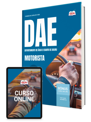 Apostila DAE Bauru-SP 2026 - Motorista