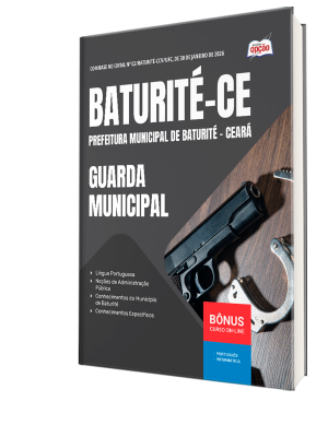 Apostila Prefeitura de Baturité-CE 2026 - Guarda Municipal