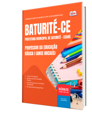 Apostila Prefeitura de Baturité-CE 2026 - Professor da Educação Básica I (Anos Iniciais)
