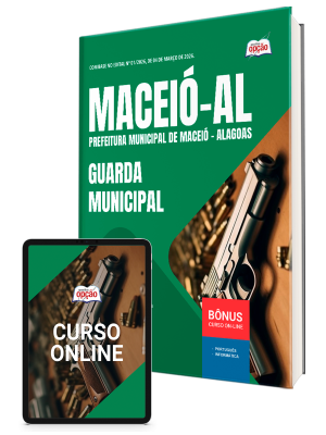 Apostila Prefeitura de Maceió - AL 2026 - Guarda Civil Municipal