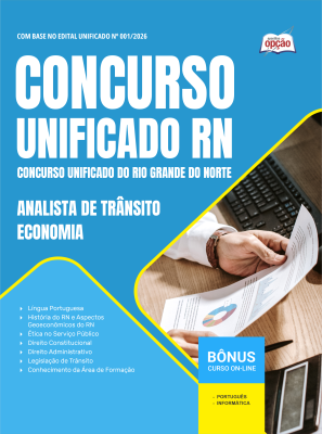 Apostila Unificado RN 2026 - Analista de Trânsito - Economia