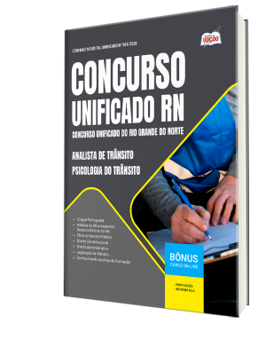 Apostila Unificado RN 2026 - Analista de Trânsito - Psicologia do Trânsito