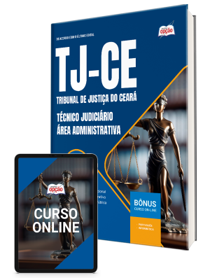 Apostila TJ-CE  2026 - Técnico Judiciário - Área Administrativa