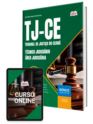 Apostila TJ-CE  2026 - Técnico Judiciário - Área Judiciária
