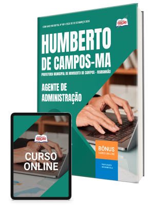 Apostila Prefeitura de Humberto de Campos-MA 2026 - Agente de Administração