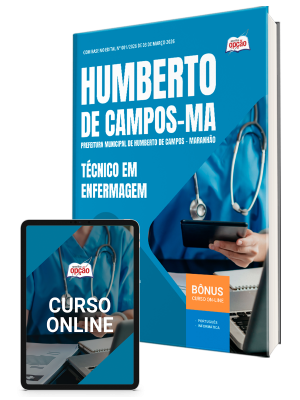 Apostila Prefeitura de Humberto de Campos-MA 2026 - Técnico em Enfermagem