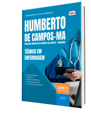 Apostila Prefeitura de Humberto de Campos-MA 2026 - Técnico em Enfermagem