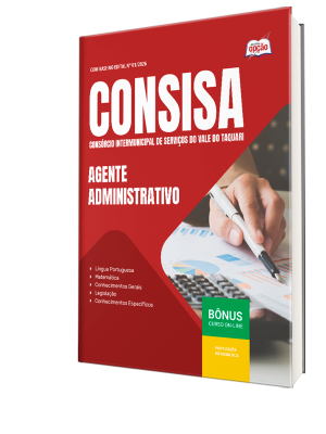 Apostila CONSISA 2026 - Agente Administrativo