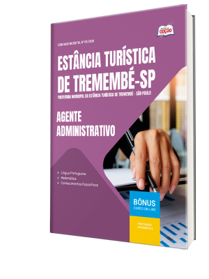 Apostila Prefeitura de Tremembé - SP 2026 - Agente Administrativo