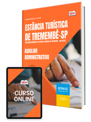Apostila Prefeitura de Tremembé - SP 2026 - Auxiliar Administrativo