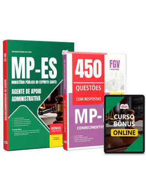 Combo MP-ES 2026 - Agente de Apoio - Administrativa