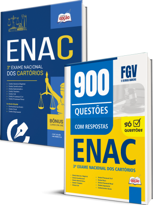 Combo ENAC - Exame Nacional dos Cartórios 2026