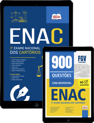 Combo ENAC - Exame Nacional dos Cartórios 2026