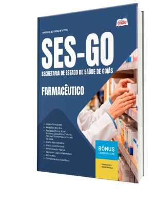 Combo SES-GO 2026 - Categoria II: Farmacêutico