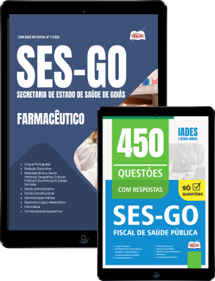 Combo SES-GO 2026 - Categoria II: Farmacêutico
