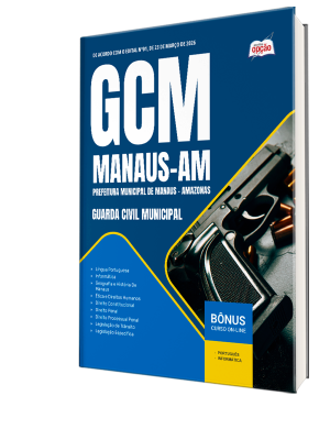 Apostila Prefeitura de Manaus - AM 2026 - Guarda Municipal