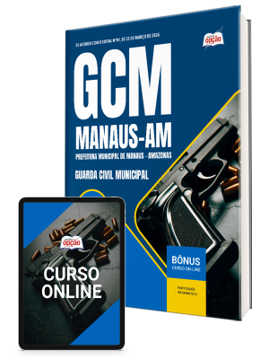 Apostila Prefeitura de Manaus - AM 2026 - Guarda Municipal