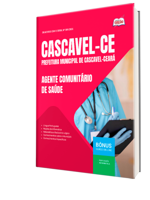 Apostila Prefeitura de Cascavel - CE 2026 - Agente Comunitário de Saúde