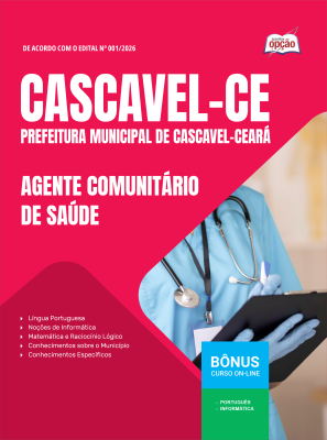 Apostila Prefeitura de Cascavel - CE em PDF 2026 - Agente Comunitário de Saúde