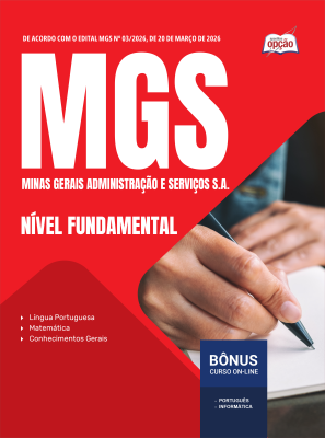 Apostila MGS MG em PDF 2026 - Nível Fundamental
