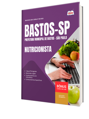 Apostila Prefeitura de Bastos - SP 2026 - Nutricionista