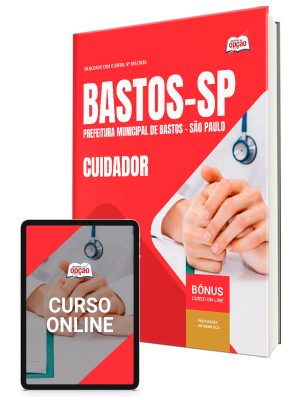 Apostila Prefeitura de Bastos - SP 2026 - Cuidador