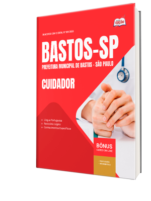 Apostila Prefeitura de Bastos - SP 2026 - Cuidador