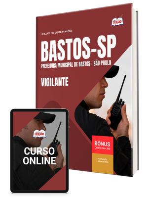 Apostila Prefeitura de Bastos - SP 2026 - Vigilante