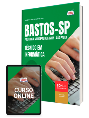 Apostila Prefeitura de Bastos - SP 2026 - Técnico em Informática