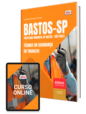 Apostila Prefeitura de Bastos - SP 2026 - Técnico em Segurança do Trabalho