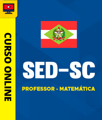 Curso SED-SC 2026 - Professor - Matemática